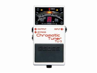 Boss TU-3 Stemmeapparat  for gitar/bass i pedalutførelse