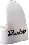 Dunlop 9021 R Finger plekter plast large hvit  Stor 