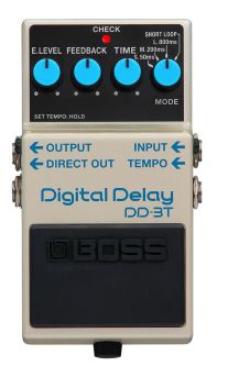 Boss DD-3T Digital Delay med tap tempo  