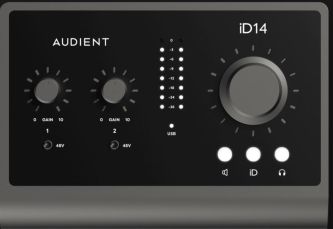 AUDIENT iD14 MK II - 10in/4out Audio Interface     