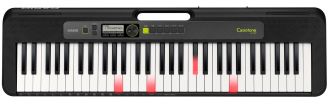 Casio LK-S250 keyboard med lys i tangentene og med inngang for  sangmikrofon. 