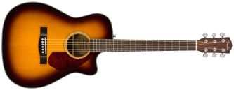 Fender CD-140SCE 6-strengs  Sunburst  walnøtt med hardshell case inkludert i prisen       