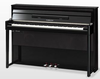Yamaha NU1X  Hybrid Piano sort blank AvantGrand Høyglanspolert 