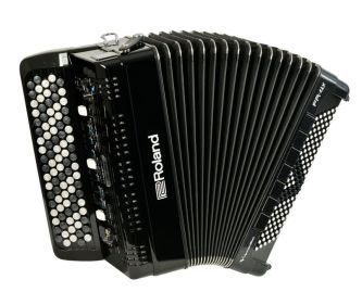 Roland FR-4XB BK Trekkspill V-accordion knappesystem sort  