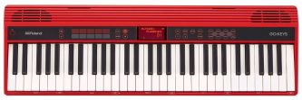 Roland GO:KEYS  Music Creation Keyboard ( GO-61K) Rød farge 
