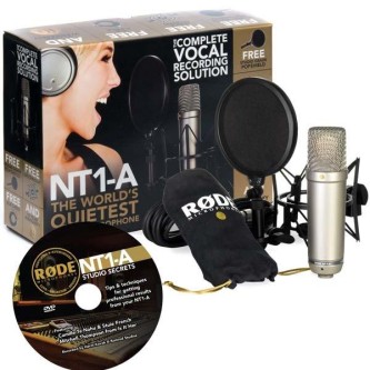 Røde NT1-A studiopakke. Stormembranmikrofon med oppheng