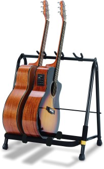 Hercules GS523B rack stativ til tre akustisk-, el-, eller bassgitarer