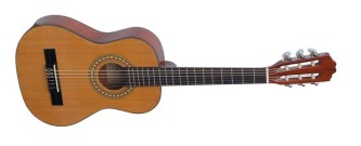 Morgan CG 10 1/2 størrelse (barnemodell) nylonstrengs gitar . Naturfarget