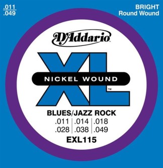 Daddario EXL115 Blues/Jazz rock 011-049
