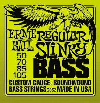 ERNIE BALL EB-2832 Regular Slinky Bass 50-70-85-105 til 4 strengs bass. 