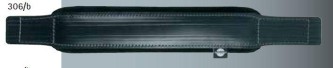 Italcinte bassreim Mod 306/B til trekkspill 8cm bredde sort. Standard skrue feste i den ene enden