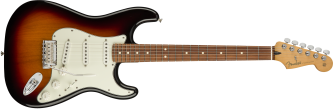 Fender Player Stratocaster Pau Ferro 3 Color Sunburst Mexico. Bag er ekstrautstyr 