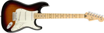Fender Player Stratocaster Maple Fingerboard 3-Color Sunburst. Mexico .