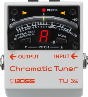 Boss TU-3S Chromatic Tuner - Uten switch
