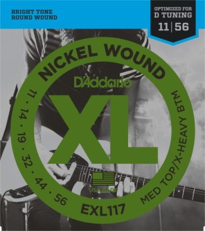 D'Addario EXL117 El.gitar strenger (011-056)              