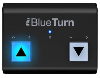 IK Multimedia iRig Blue Turn Bluetooth pedal 