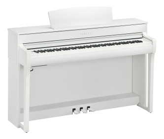 Yamaha CLP-745WH digitalpiano hvit matt.  