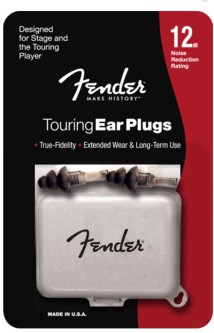 Fender Touring Series Hi Fi øreplugger (1 par) med beskyttelse eske 