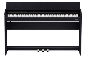 Roland F701 CB  Digitalpiano SuperNATURAL sort matt finish med Bluetooth. PHA-4 tastatur. 