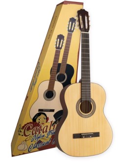 Cataluna SGN C-80 klassisk nylonstrengs gitar, natur