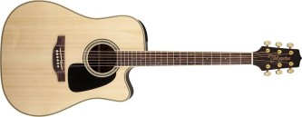 TAKAMINE GD51CE-NAT Dreadnaught Western Gitar med elektronikk og innebygd mikrofon 