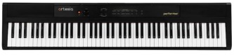 Artesia Performer-BK 88-Key Portable Digital Piano, Black