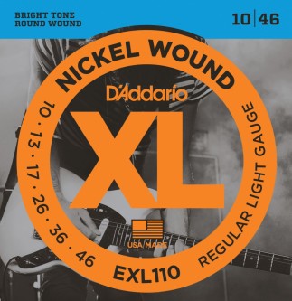 D'Addario EXL110- El. Gitar strenger (010-046)