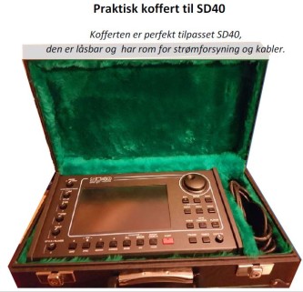Ketron SD40 koffert /hardcase  Låsbar .Rom for kabler  
