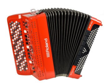 Roland FR-4XB RD  Trekkspill V-accordion knappe system rødt  