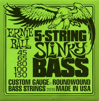 ERNIE BALL EB-2836 Regular Slinky 5-strengs bass 45-65-80-100-130