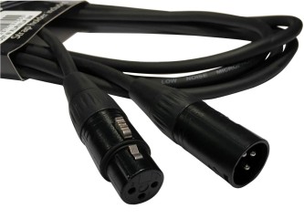 Safecon mikrofonkabel 3 meter  XLR til XLR  modell MC07