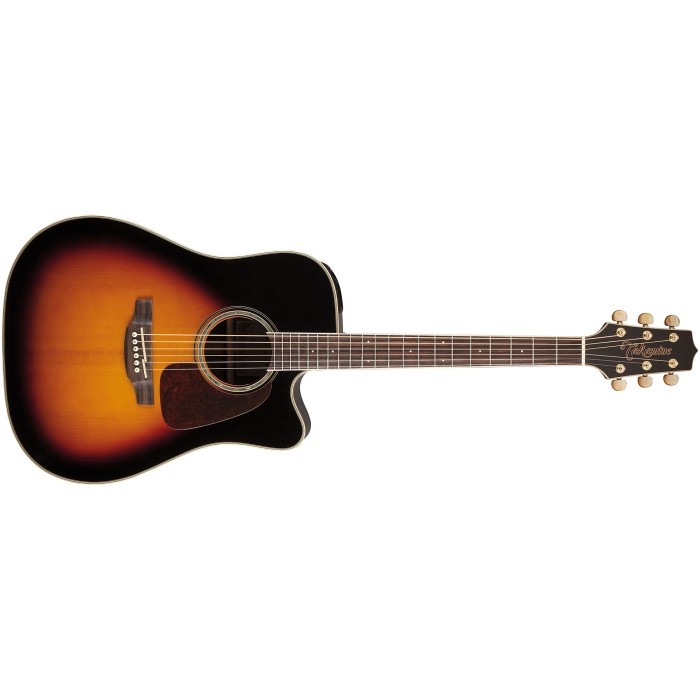 TAKAMINE GD71CE-BSB Brown sunburst Dreadnaught Western Gitar med